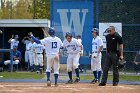 Baseball vs MIT  Wheaton College Baseball vs MIT during quarter final game of the NEWMAC Championship hosted by Wheaton. - (Photo by Keith Nordstrom) : Wheaton, baseball, NEWMAC